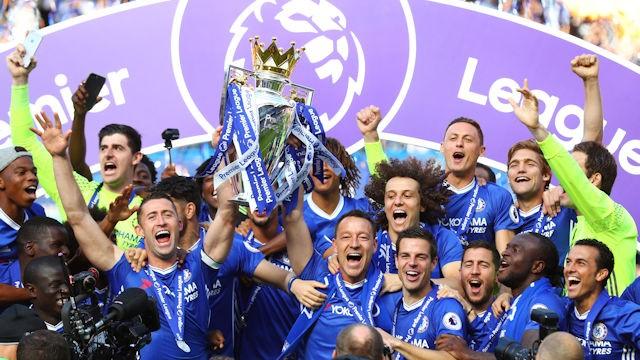 KUMPULAN FOTO: Chelsea Juara Premier League 2016/2017