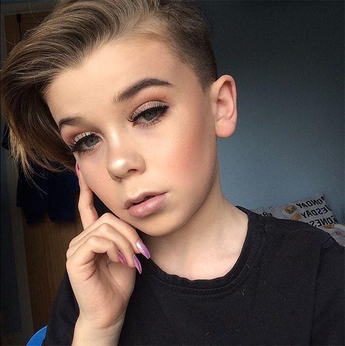 Bocah 10 Tahun Ini Mempunyai Keterampilan Make-Up yang Hebat