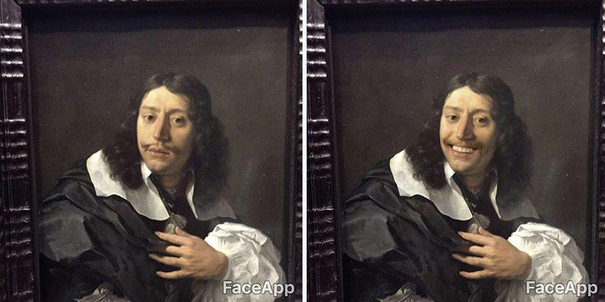 Begini Jadinya Bila Lukisan di Museum Diubah Pakai FaceApp Tersenyum