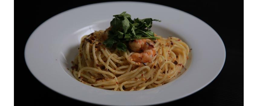 Cheesy Shrimp Spaghetti a la IDNtv Yummy!
