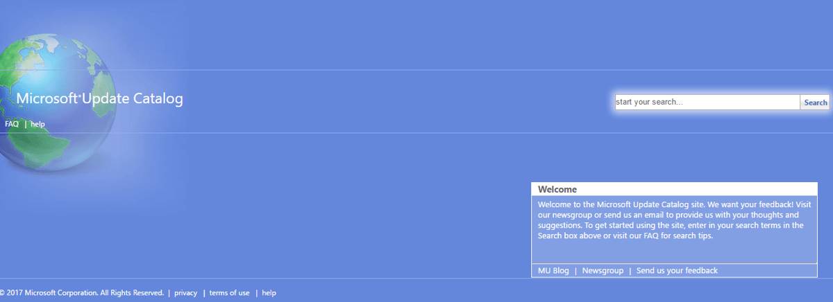 Windows Catalog