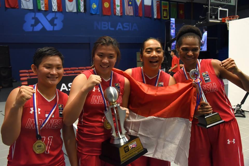 Indonesia Juarai Kompetisi Basket FIBA 3X3 Asia Cup 2017