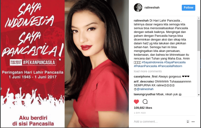 Instagram/ralineshah