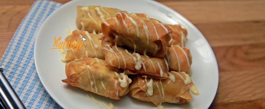 Resep Mashed Potato Spring Roll a la IDN TV Yummy!