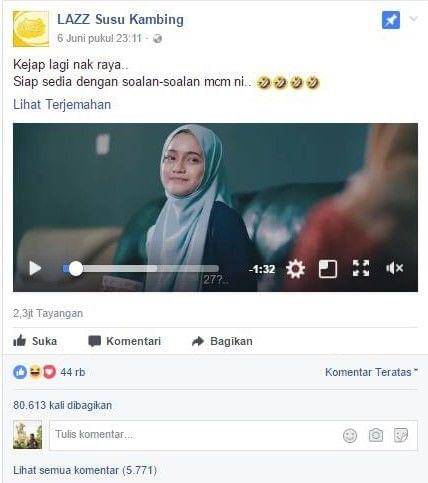 Facebook/@lazzsusukambing