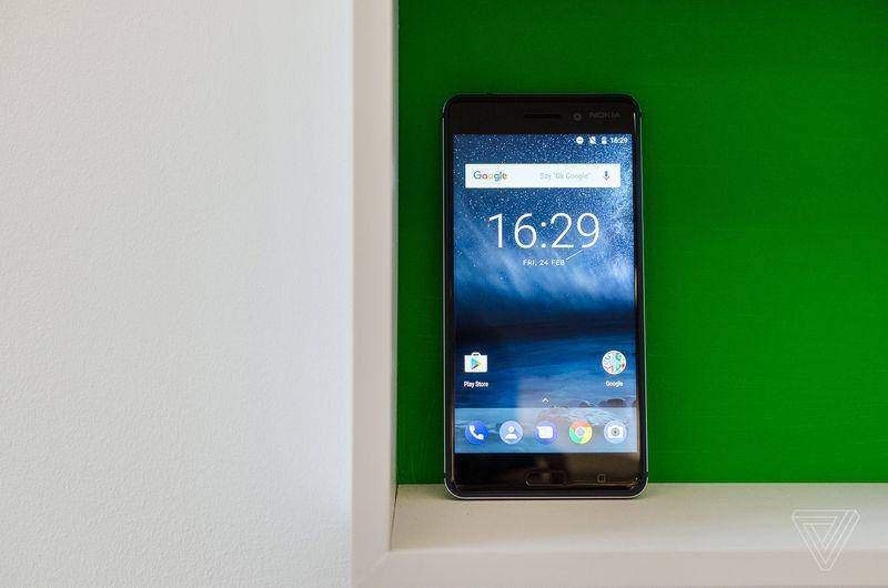 Nokia 6 / Photo by Tom Warren / The Verge