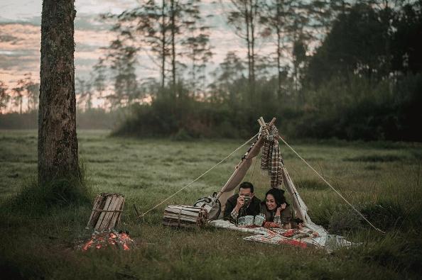 Piknik Sederhana Tapi Romantis Ala Drama Korea di Bandung