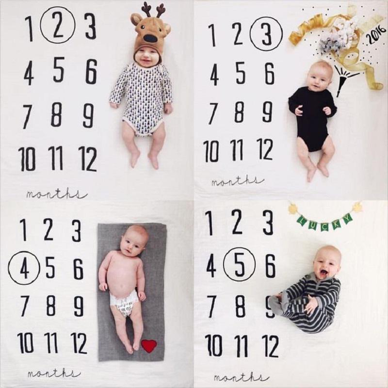 15 Konsep Unik Baby Milestone yang Gampang Dibikin Sendiri