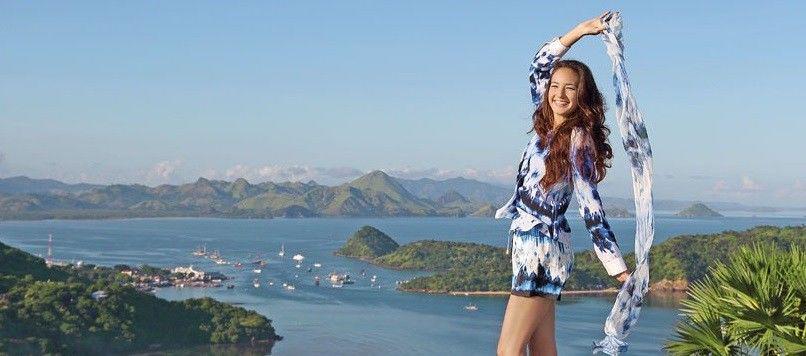 13 Inspirasi Fashion Pantai A la Seleb Indonesia