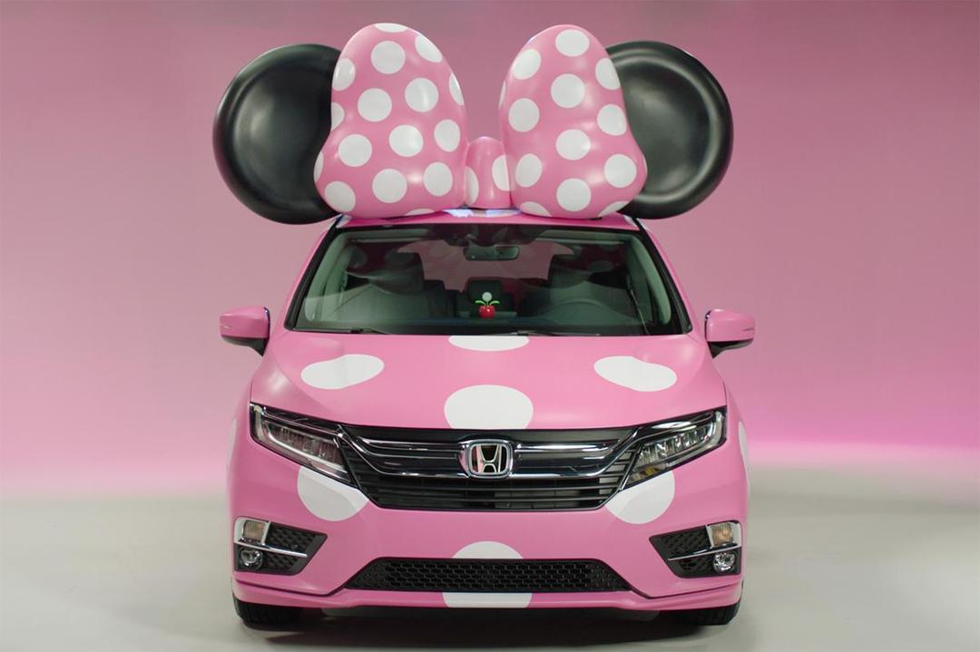 Berpita, Odyssey Rilis Mobil "Centil" Minnie Mouse