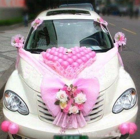 Menghias Mobil dengan Balon