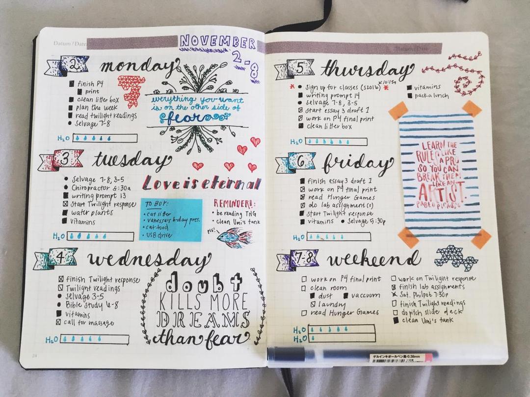 5 Alasan Kamu Harus Mulai Bikin Bullet Journal