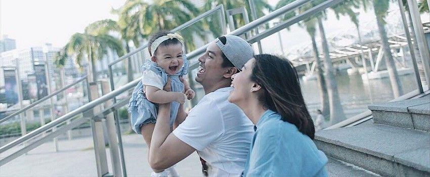 8 Potret Keharmonisan Keluarga Glenn Alinskie dan Chelsea Olivia