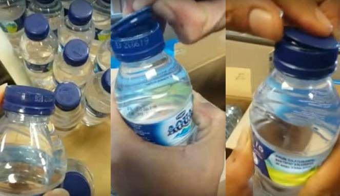 Benarkah Tutup Botol Air Mineral Mudah Dicungkil? Ini Faktanya