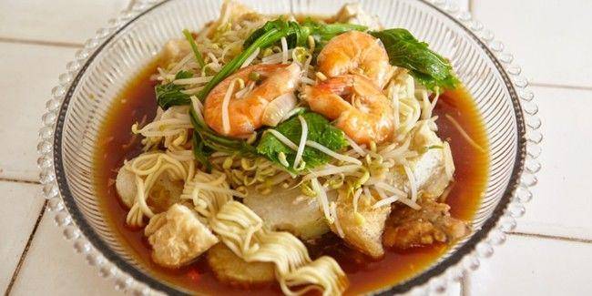 Lontong Mie