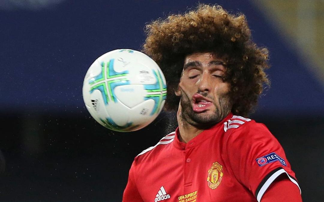 Wajah Lucu Fellaini di Piala Super UEFA Resmi Jadi Meme