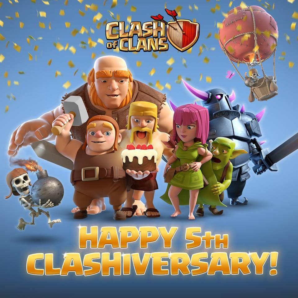COC Ulang Tahun yang Ke-5, Gamenya Jadi Berbeda