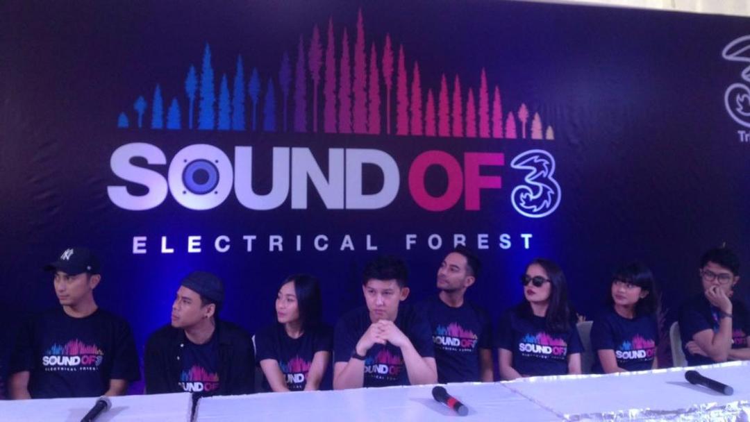 Uniknya "Sound of 3" Konser Berkonsep Electrical Forest Pertama di Indonesia