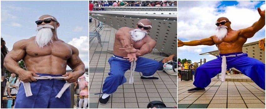 Pria Ini Mirip Master Roshi Dragon Ball, Cosplay Terbaik Nih