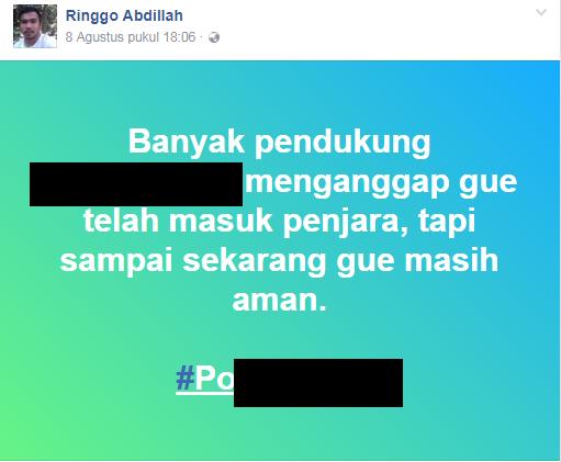 Tantang Polisi Menangkapnya, Begini Nasib Sang Penghina Jokowi