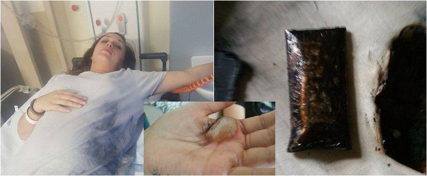 Lucky Mom! Ponselnya Meledak Usai Ibu Hamil Pindah Tempat Duduk