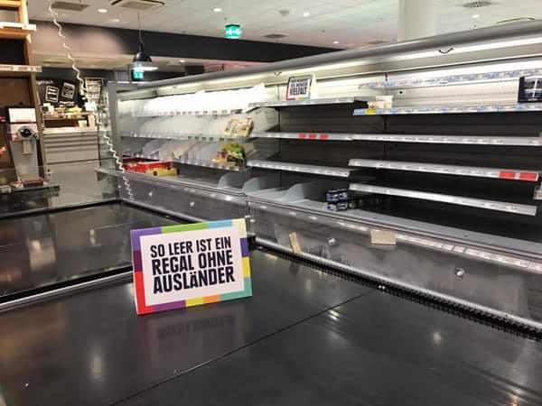 Sindir Orang Rasis, Supermarket Ini Kosongkan Produk Impor