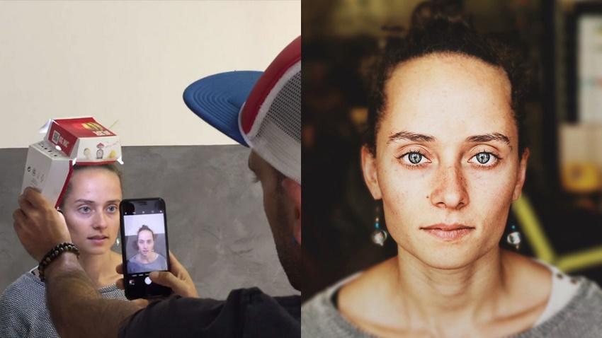 Pakai Kotak Burger & iPhone, Ini Trik Bikin Foto Portrait ala Studio