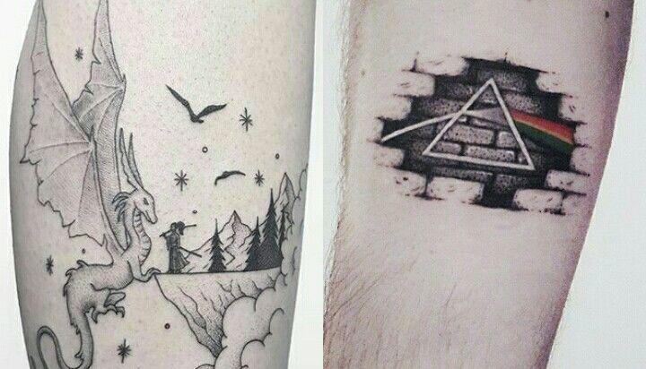 Jauh Dari Kesan Sangar, 14 Tato Karya Seniman Ini Simple Banget
