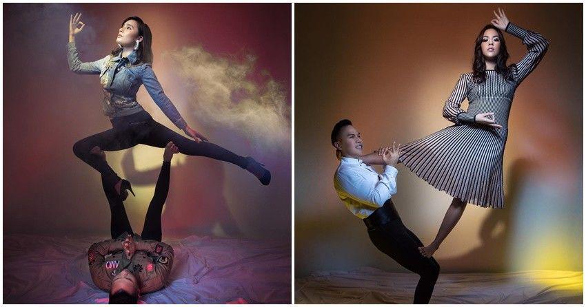 12 Foto Seleb yang Lagi Acroyoga, Anti Mainstream!