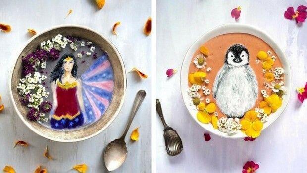 16 Kreasi Unik Smoothies, Bikin Segar Sekaligus Menggemaskan