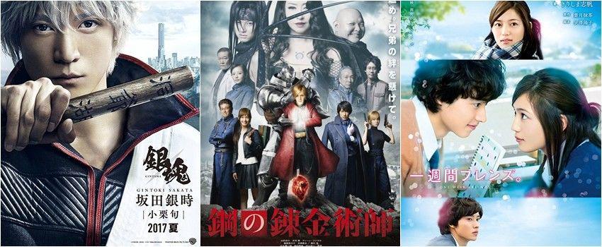 Seru Nih, 5 Film Action Manga yang Tayang Tahun 2017