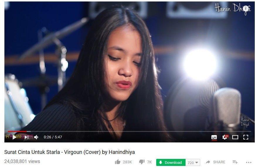 5 Video Cover Hanin 'Teman Dekat' Bastian Steel yang Keren Abis