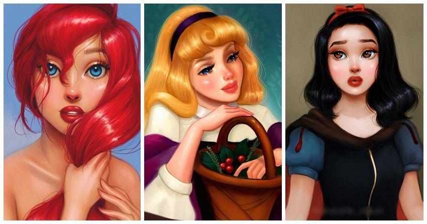 11 Ilustrasi Cantik Disney Princess Ini Bikin Jatuh Hati
