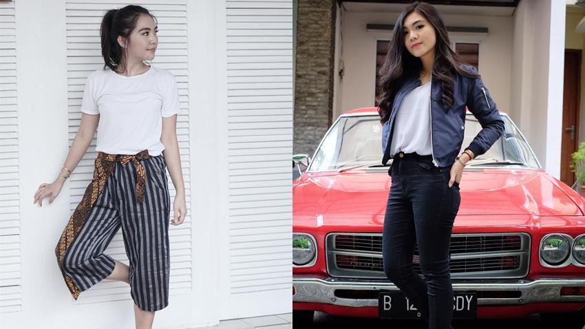 13 Outfit Santai ala Tiara Pangestika, Simpel nan Stylish!