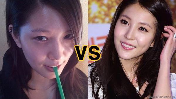 Paras 10 Artis Korea Saat vs Tanpa Makeup, Bikin Terkejut!