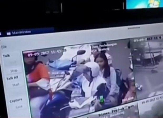 VIDEO: langgar Lalulintas, Siswi SMA Bingung Ditegur Lewat Speaker