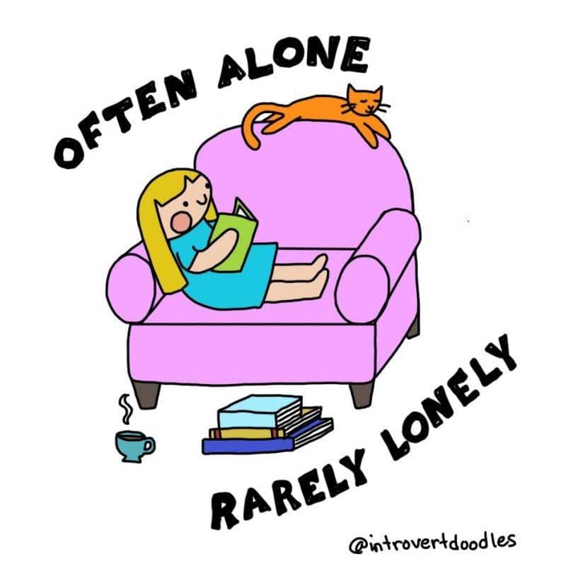 9 Ilustrasi Ini Cuma Akan Dipahami Kamu yang Introvert