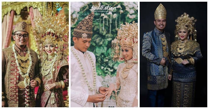 Simple & Elegan, 15 Inspirasi Baju Pernikahan Adat Palembang