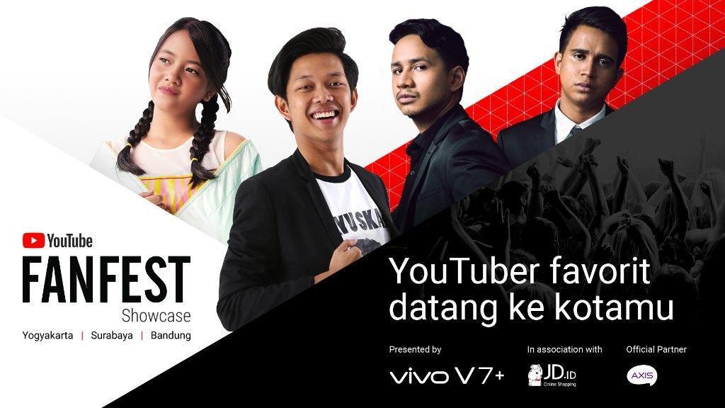 Untuk Pertama Kali, YouTube FanFest Showcase Akan Menghentak Yogyakarta