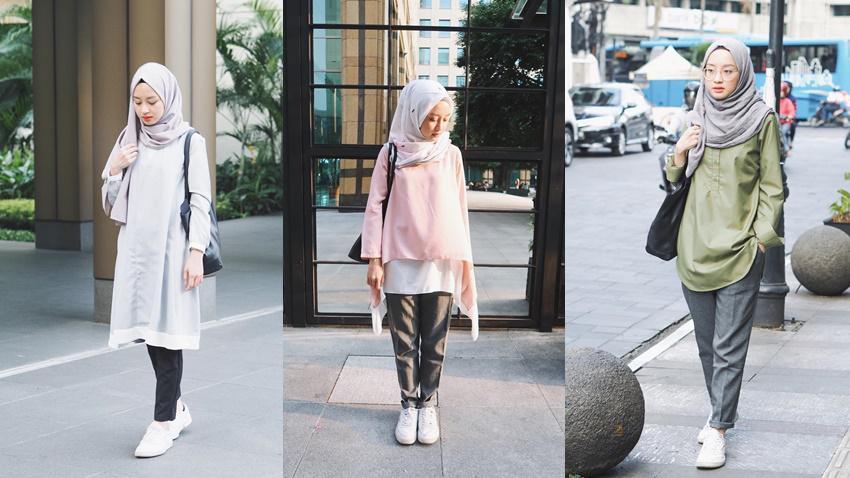 7 Inspirasi Gaya Simpel Hijabers yang Ingin Tampil Kece di Kampus