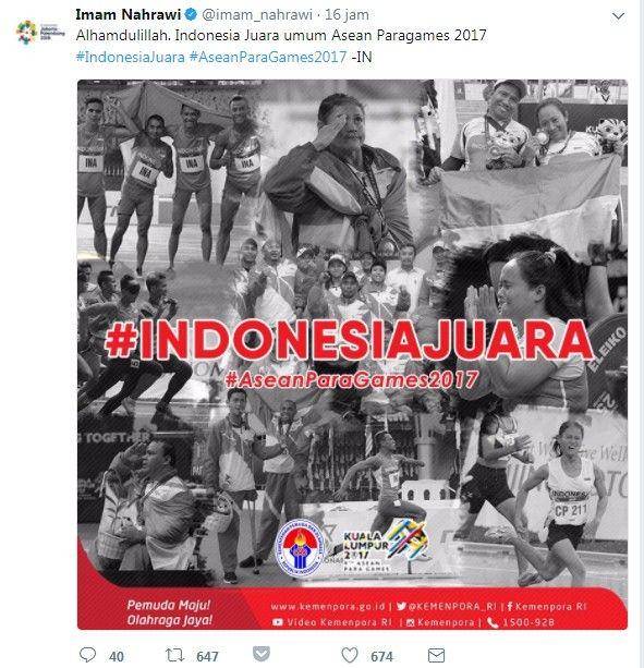 Twitter Imam Nahrawi
