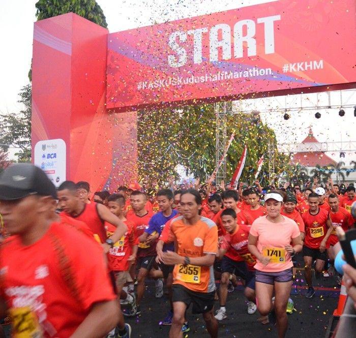Berhadiah Total Rp 84 Juta, Kaskus Kudus Half Marathon Dimeriahkan Ribuan Peserta