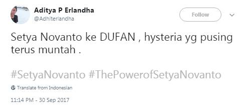 Twitter @Adhiterlandha