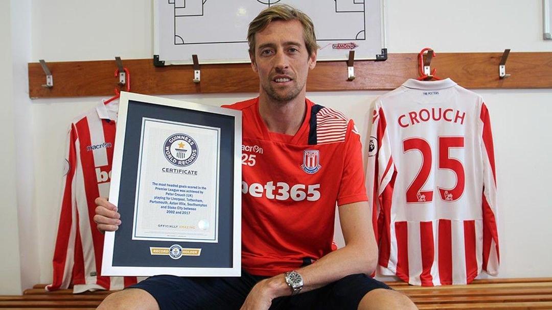 Peter Crouch Masuk Guinness World Record Berkat Gol Tandukannya