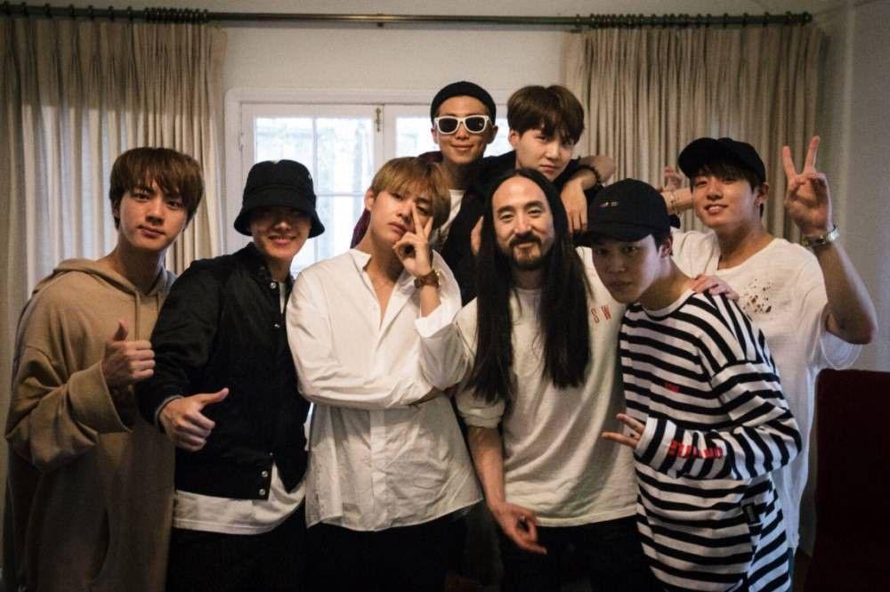 Setelah Chainsmokers Kini DJ Hollywood Steve Aoki Kolaborasi dengan BTS
