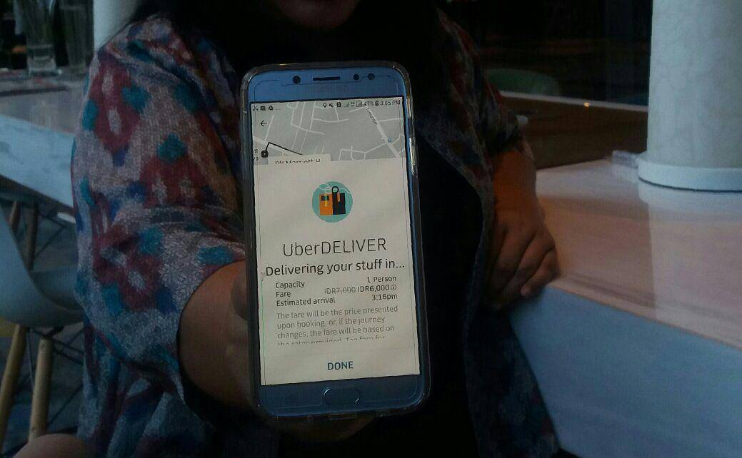 UberDELIVER, Pemain Baru Pengiriman Barang Berbasis Aplikasi