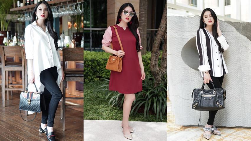 Cantik nan Elegan, Ini 10 Harga Tas Bumil Sandra Dewi