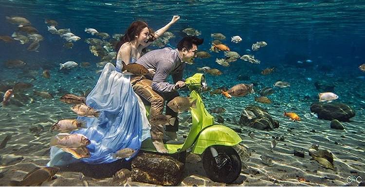 7 Kolam Bening di Jawa Tengah yang Jadi Buruan Untuk Foto Underwater