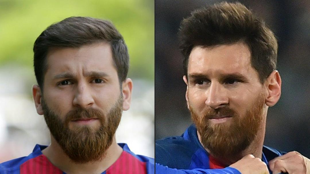Wah, Kembaran Lionel Messi Berkunjung ke Markas Barcelona