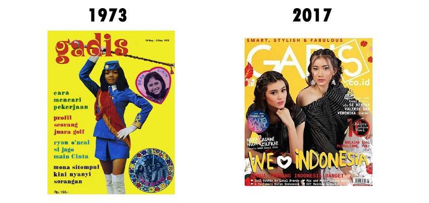 Begini Nih 8 Transformasi Cover Terjadul vs Terbaru Majalah Indonesia